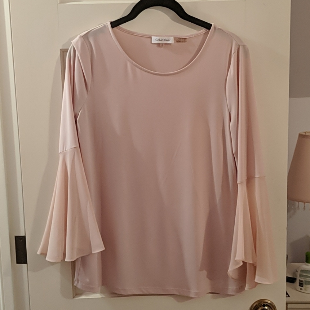 Calvin Klein pink blouse